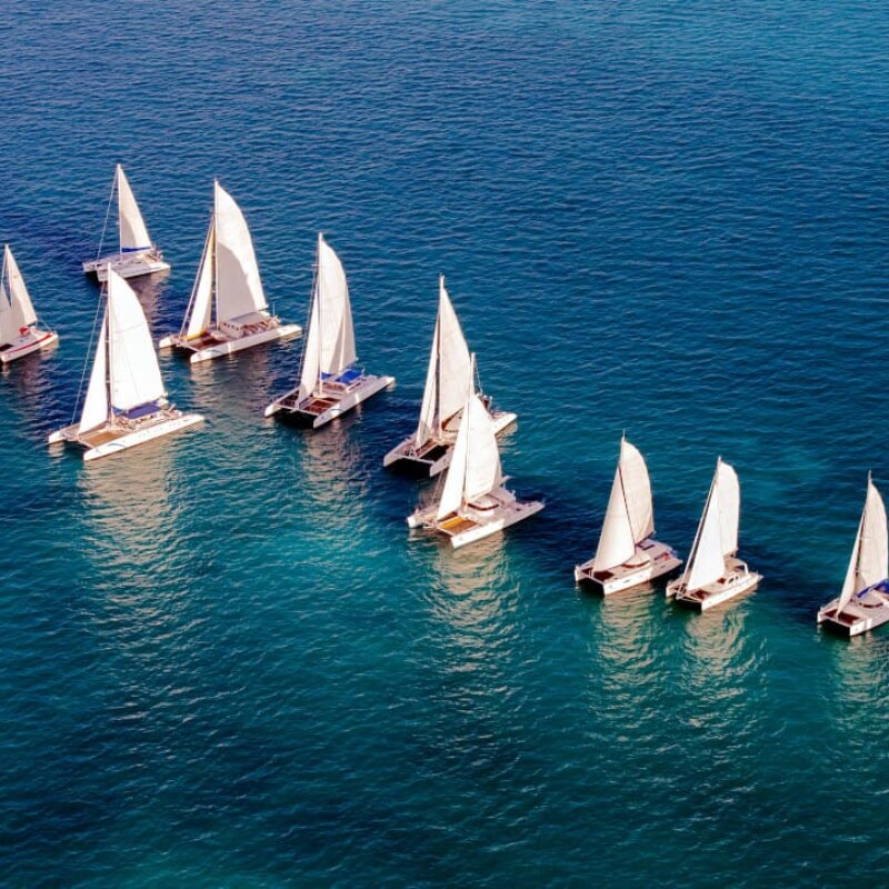 Private charters catamarans